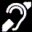 deaf and hard of hearing symbol